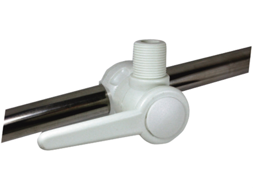 Antennebasis, railingmontage 22-25mm 1"x14 - 00329742 01 small - 00329742