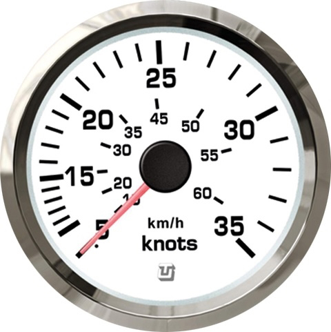 Uflex Ultrawhite SS Speedometer - 35 knot - 00331124 01 small - 00331124