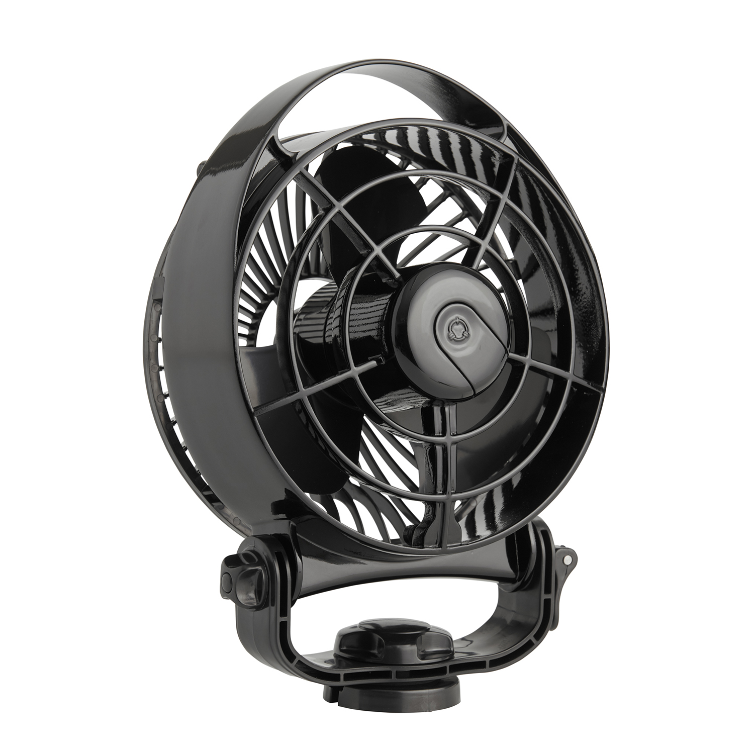 Caframo Bora II Ventilator, Zwart, 12-24 Volt, Draai- Kantelbaar, 212-263m3/h - 00350005 1 - 00350005