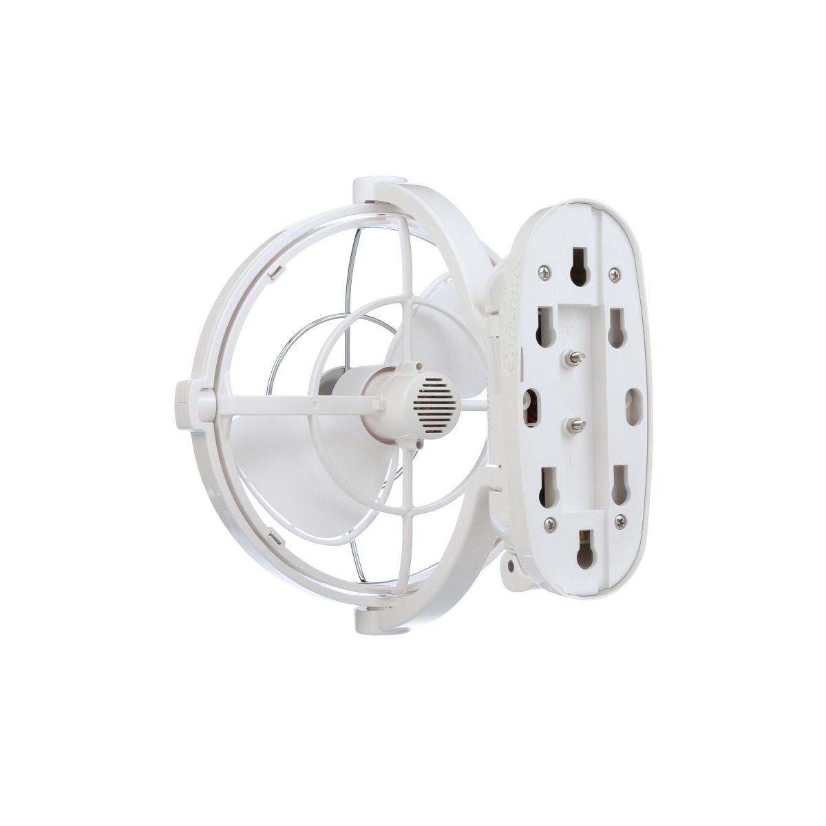 Caframo Sirocco II Ventilator, Wit, 12-24 Volt, Draai- Kantelbaar, Timer, 314m3/h - 00350006 03 - 00350006