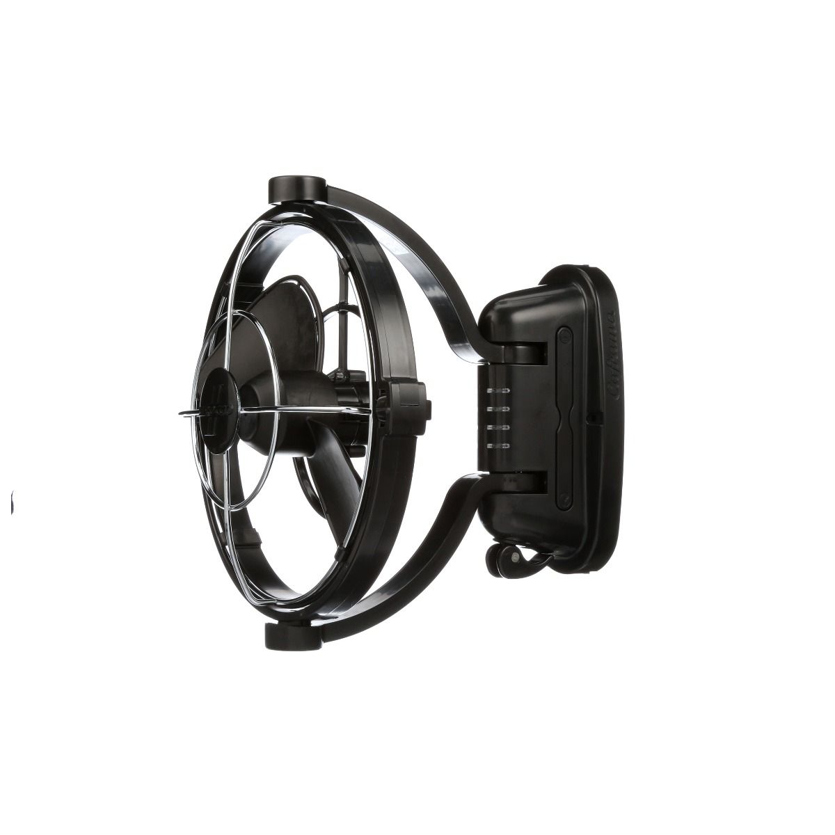 Caframo Sirocco II Ventilator, Zwart, 12-24 Volt, Draai- Kantelbaar, Timer, 314m3/h - 00350007 02 - 00350007