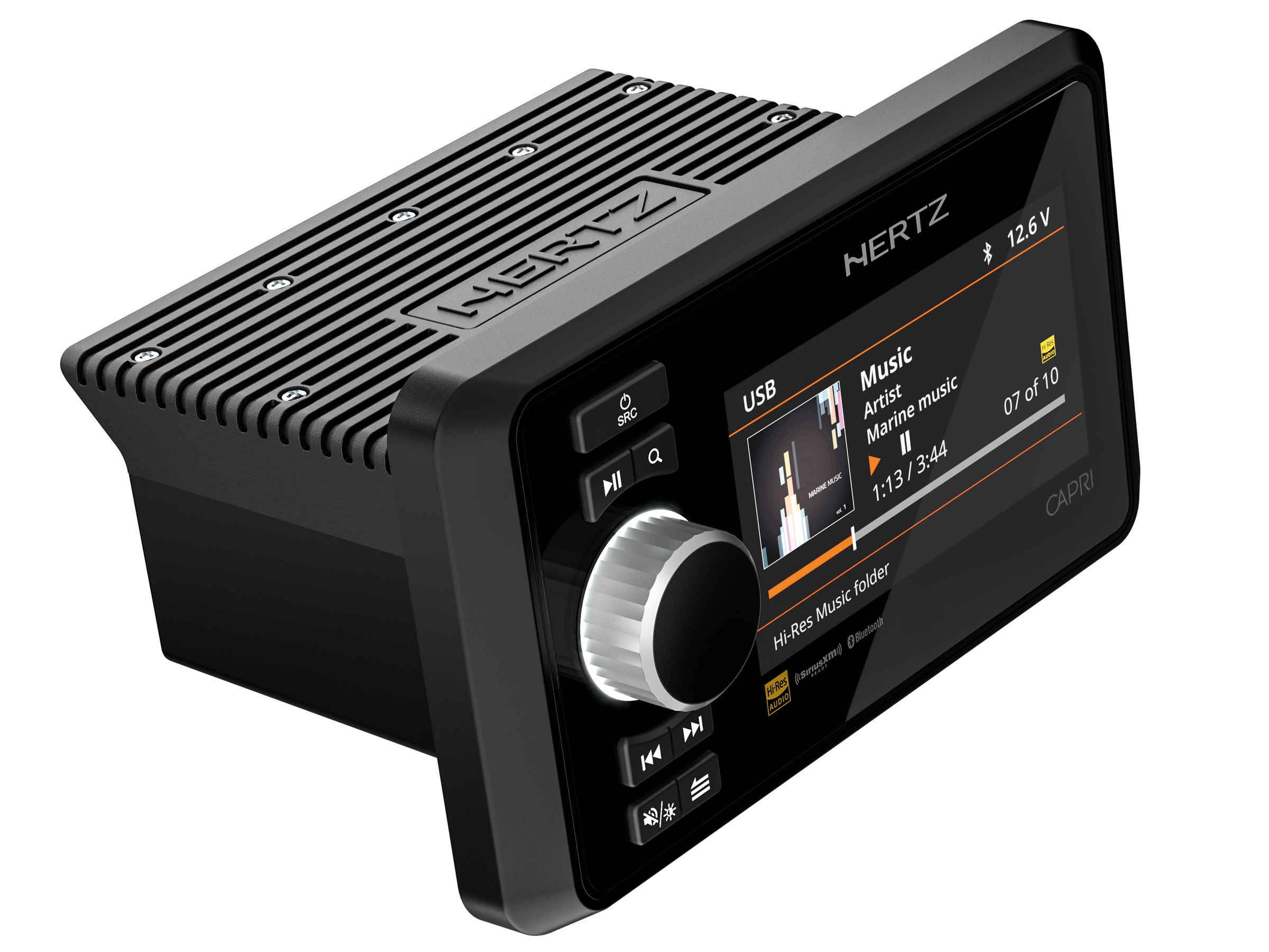 Hertz CAPRI H100 - FM/USB/BT/NMEA2000 4x70 Watt, 4 zones - 00380008 02 - 00380008
