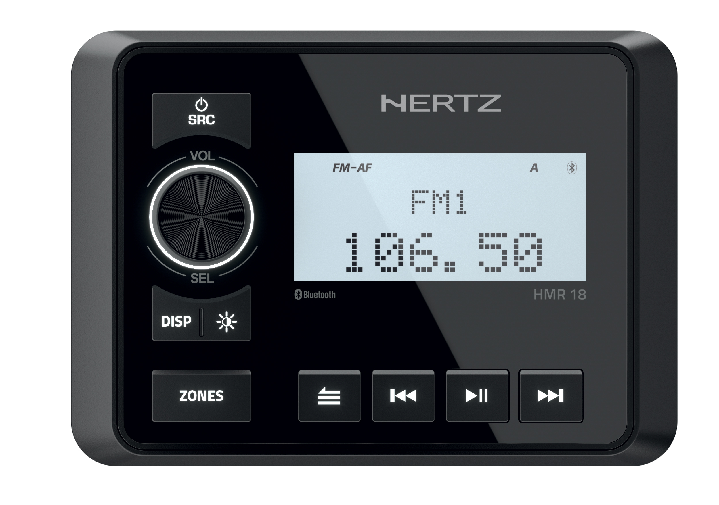 Hertz HMR 18 - FM/USB/BT 4x50 Watt, 2 zones - 00380009 2 - 00380009