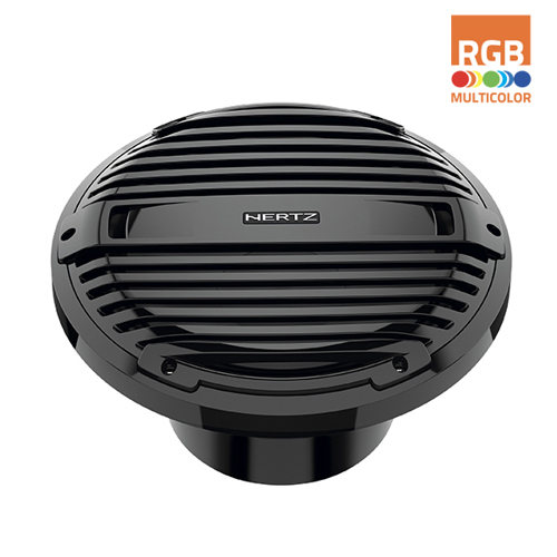 Hertz HMS 12 B4-LD-C - 12" Marine subwoofer 4 Ohm zwart RGB LED - 00380051 02 small - 00380051