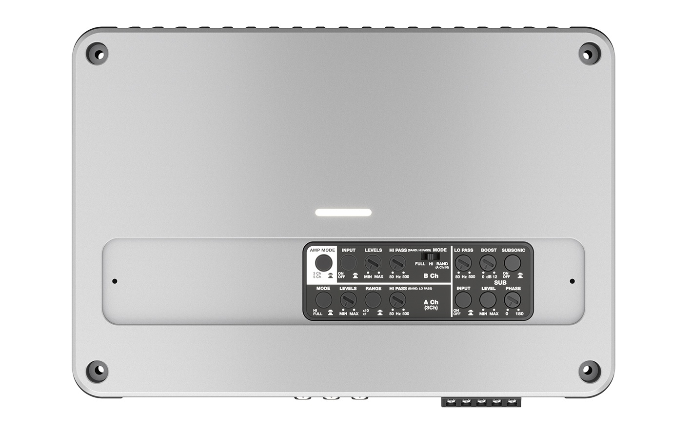 Hertz VENEZIA V5C - Marine Hi-Res compact D-Class 5-kanaals versterker 1010 Watt - 00380085 02 - 00380085