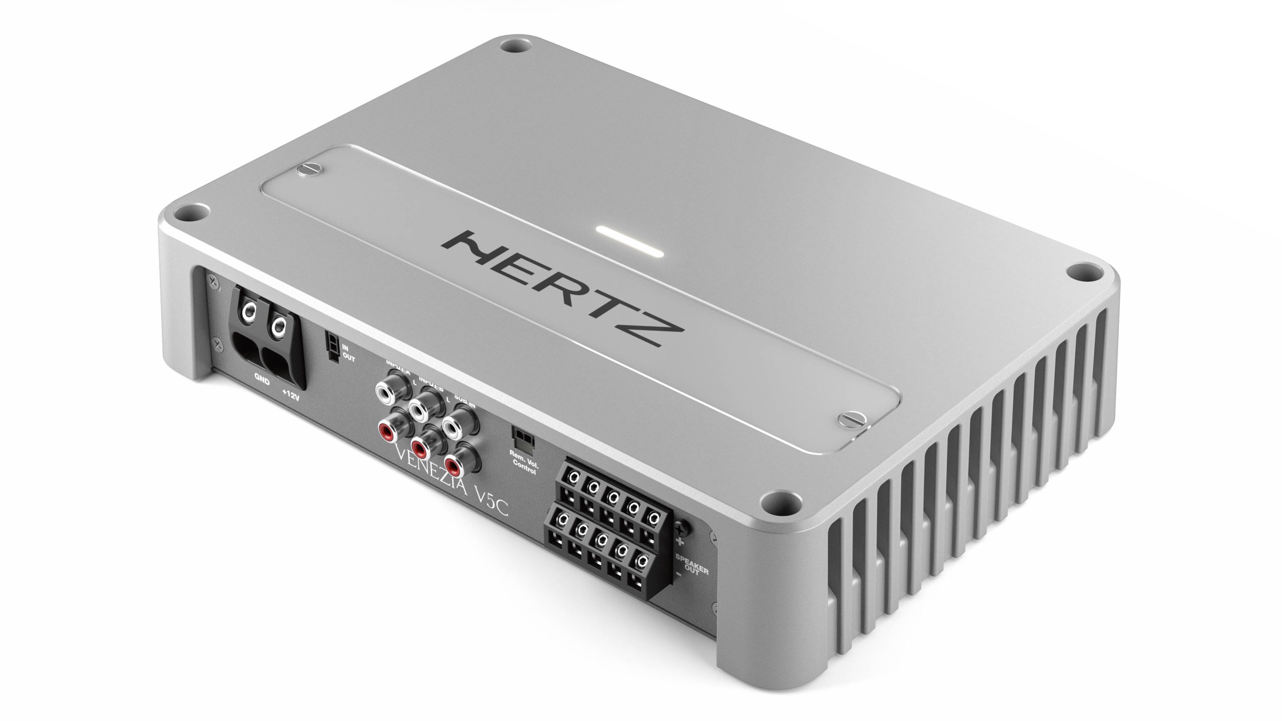 Hertz VENEZIA V5C 24V - Marine 24 Volt Hi-Res compact D-Class 5-kanaals versterker 1010 Watt - 00380088 01 - 00380088
