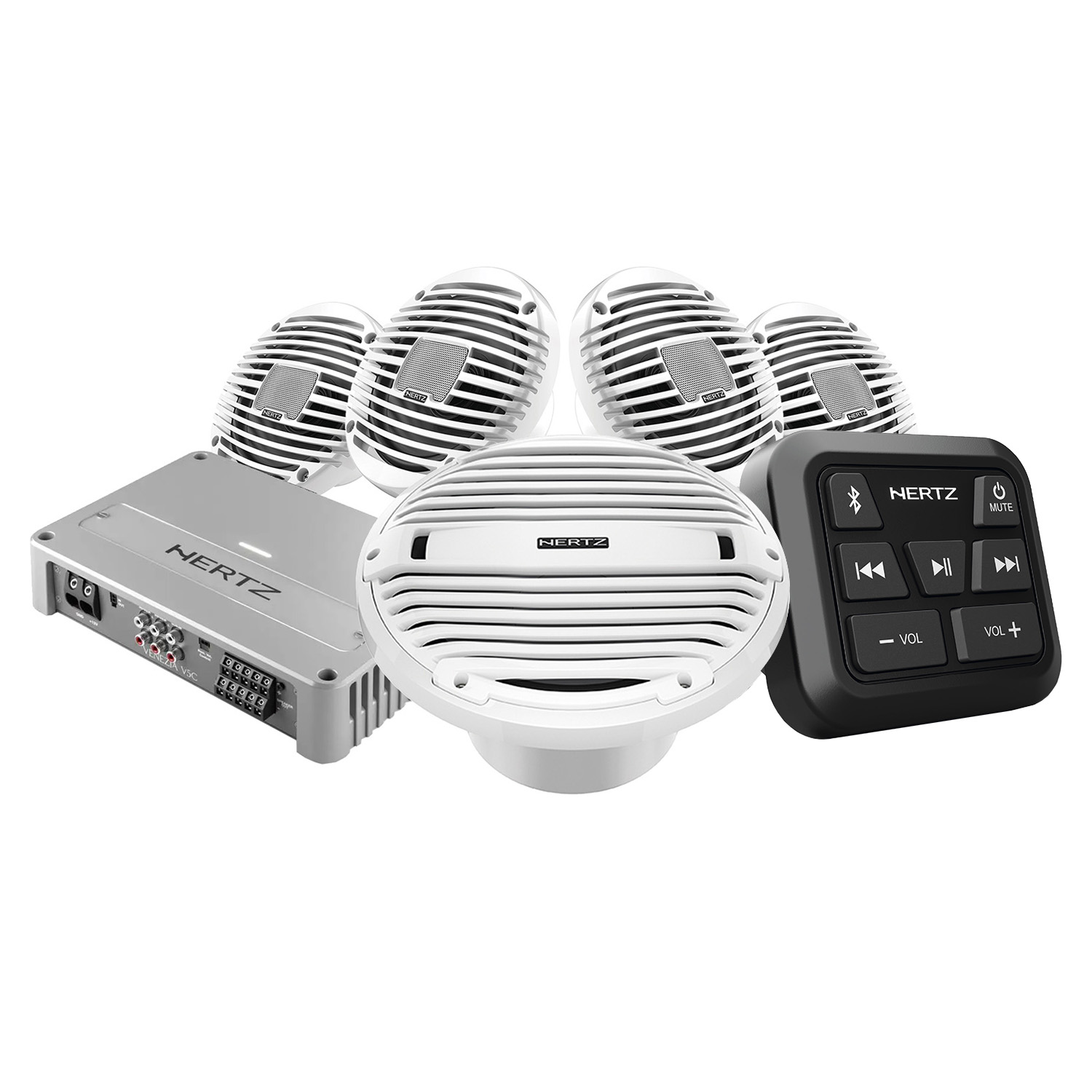 HERTZ KIT HMRBT HEX6.5 HMS10 Wit V5C 12V - 00380211 1 - 00380211