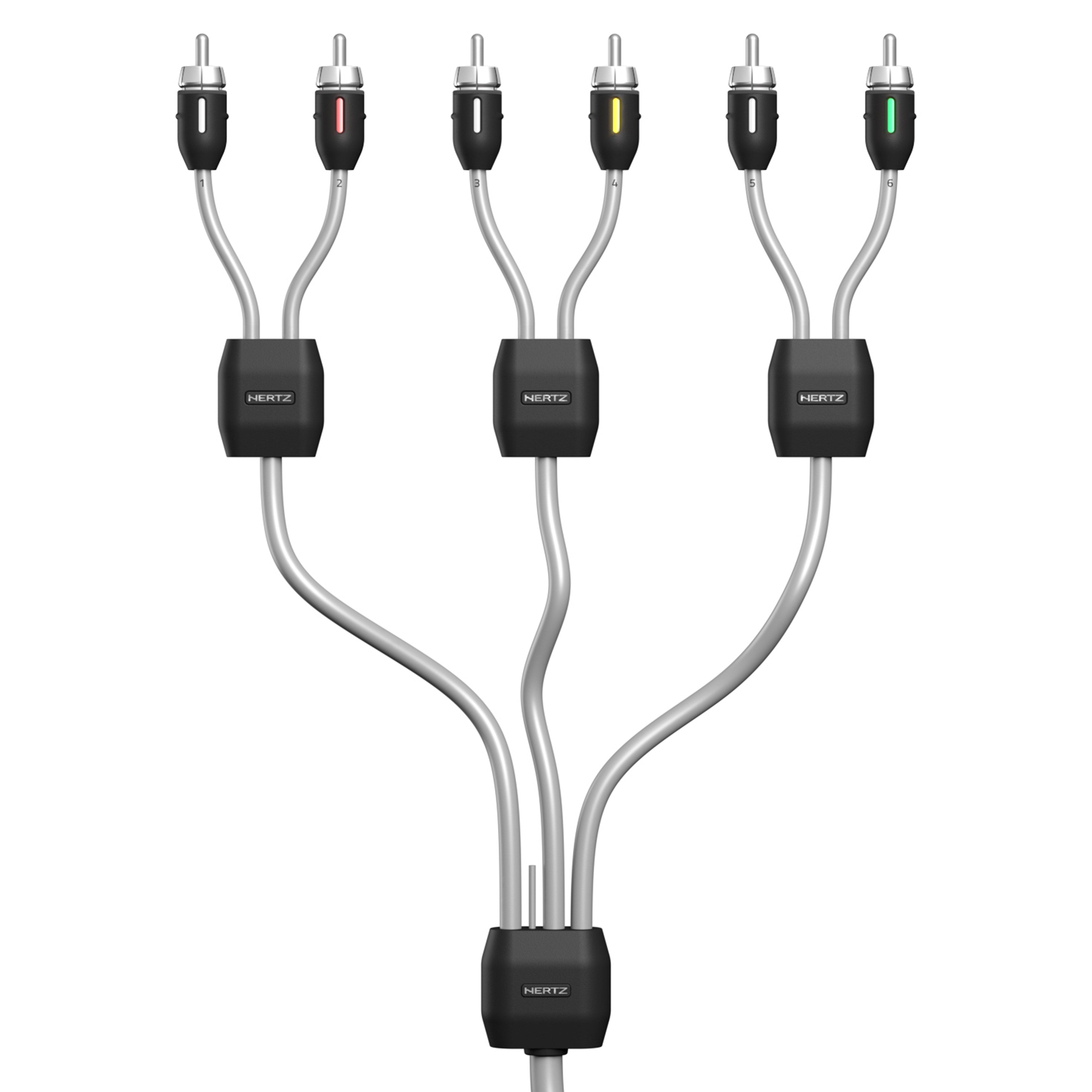 Hertz 6-kanaals RCA-kabel 400 cm, plus remote kabel - HMLC6 13 - 00380247 1 - 00380247