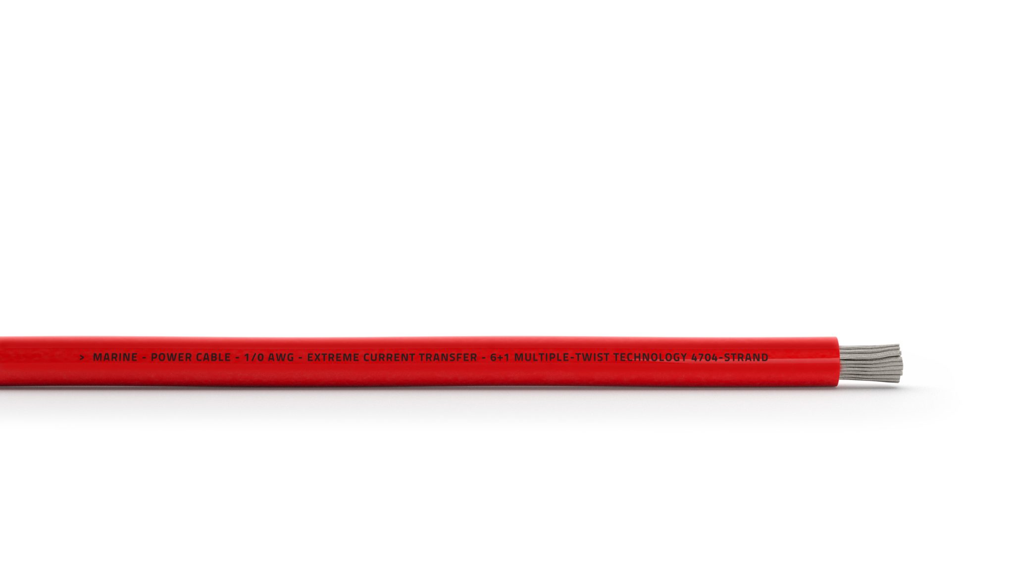 Hertz Marine vertinde voedingskabel, Rood, 4AWG/21mm2, 50mtr - 00380253 1 - 00380253