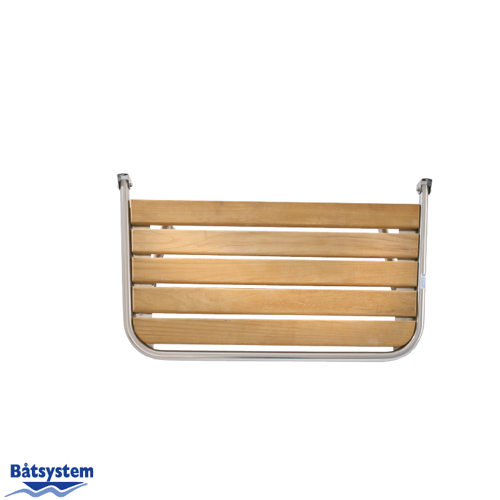 B&aring;tsystem Bathing platform 25 mm tube, 800x450 mm, teak - 00390029 01 small - 00390029