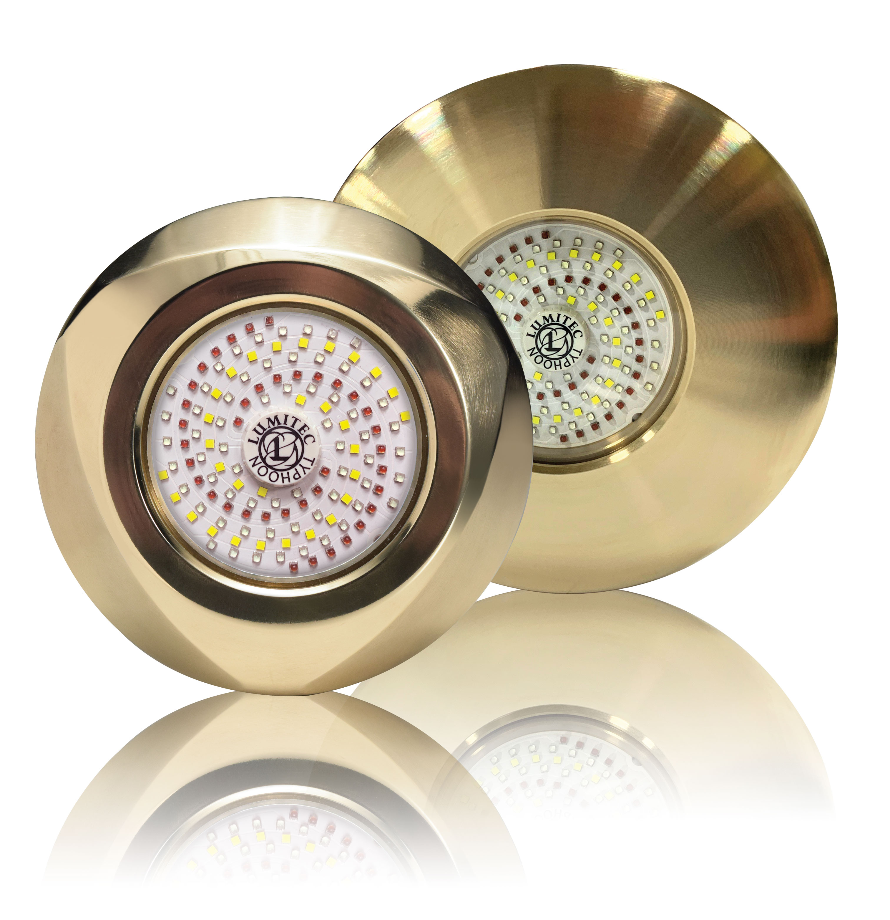 Lumitec Typhoon Onderwaterverlichting, Thru Hull, Bronze, Spectrum RGBW - 00400009 01 - 00400009