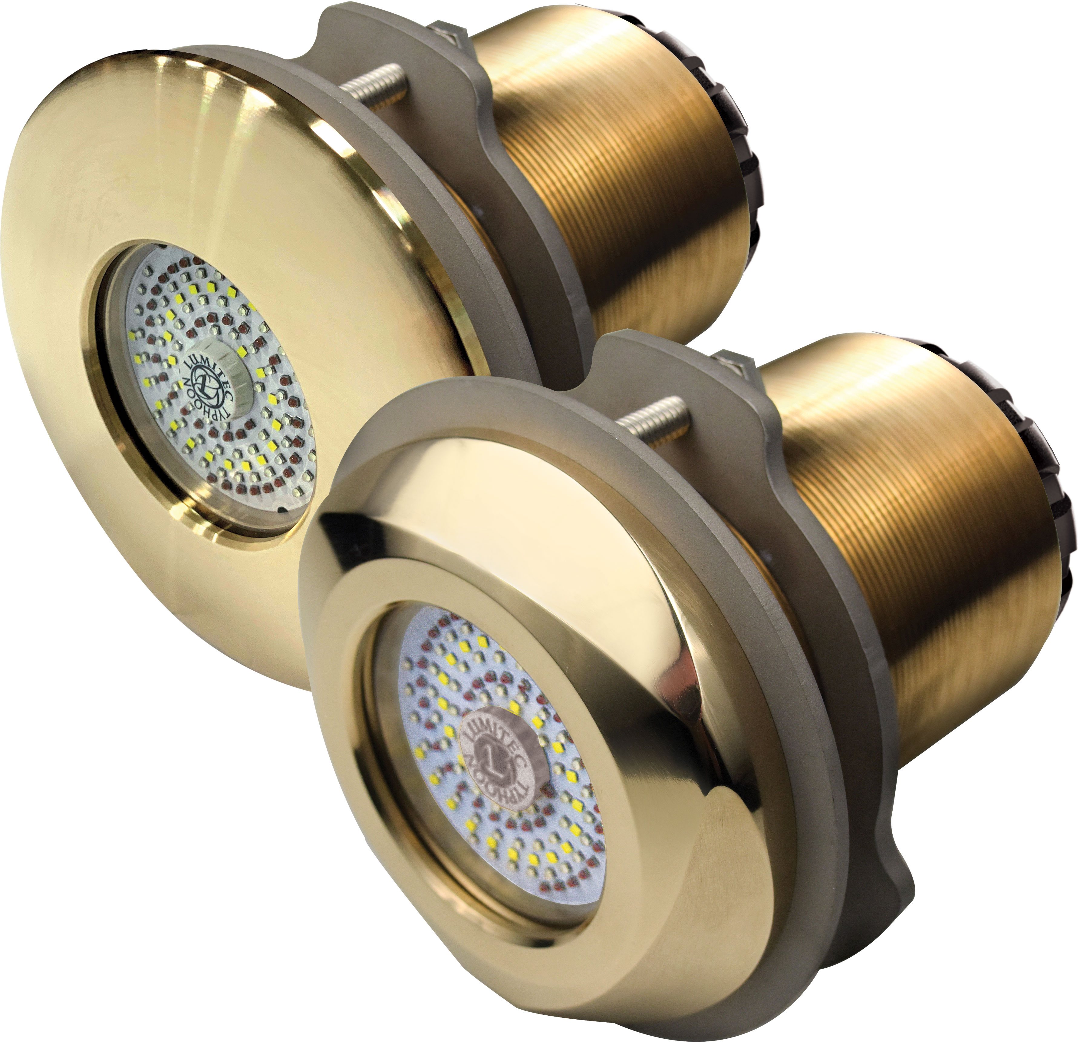 Lumitec Typhoon Onderwaterverlichting, Thru Hull, Bronze, Spectrum RGBW - 00400009 03 - 00400009