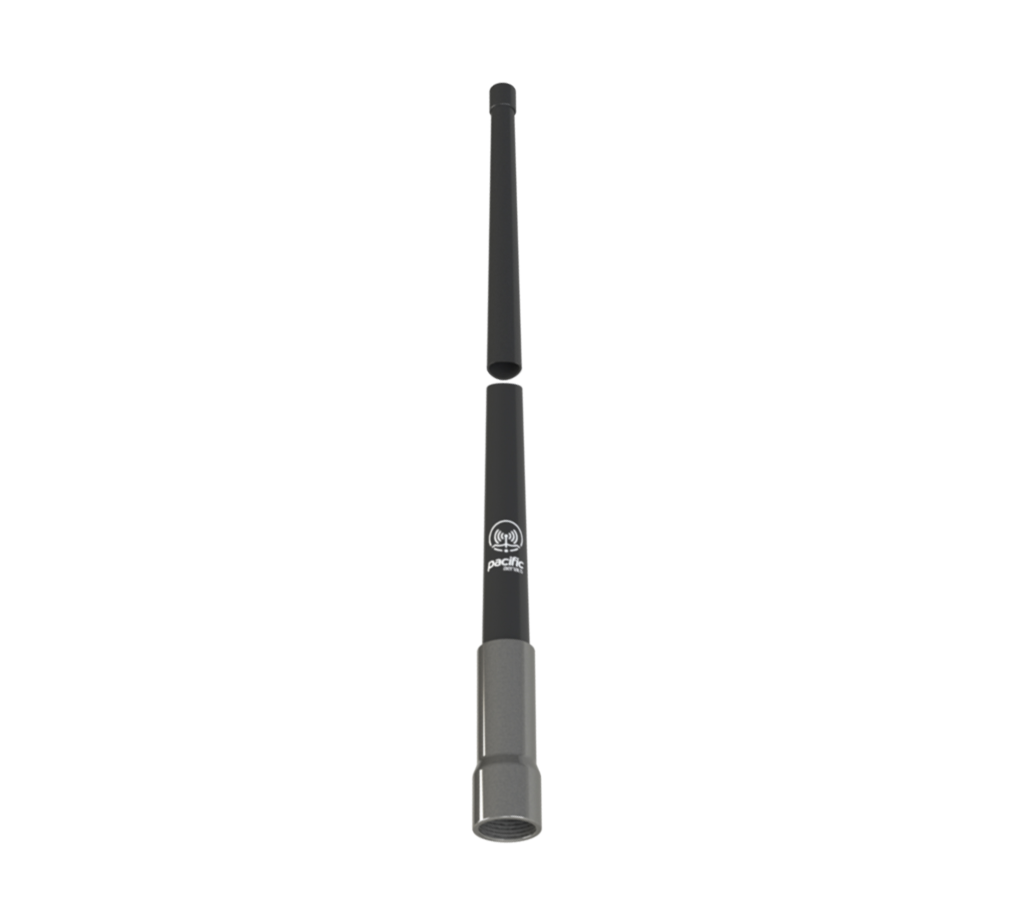 Pacific Aerials LongReach Pro - P6125 VHF 1,8m UltraGlass antenne Zwart - 00450652 1 - 00450652