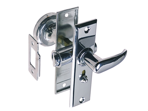 Perko Deurslot Klink/Knop Compleet Omkeerbare dagschoot - 00470567 01 small - 00470567