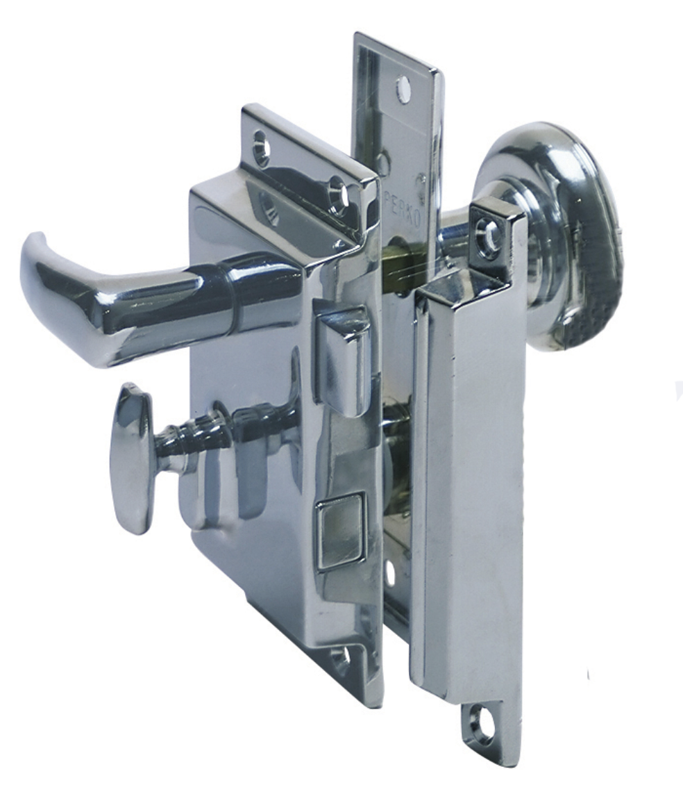 Perko Deurslot Klink/Knop Compleet Regular dagschoot - 00470918 1 - 00470918