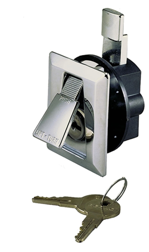 Perko Flush Lock & Latch 921 Chroom+2 Sleutels - 00470920 01 small - 00470920