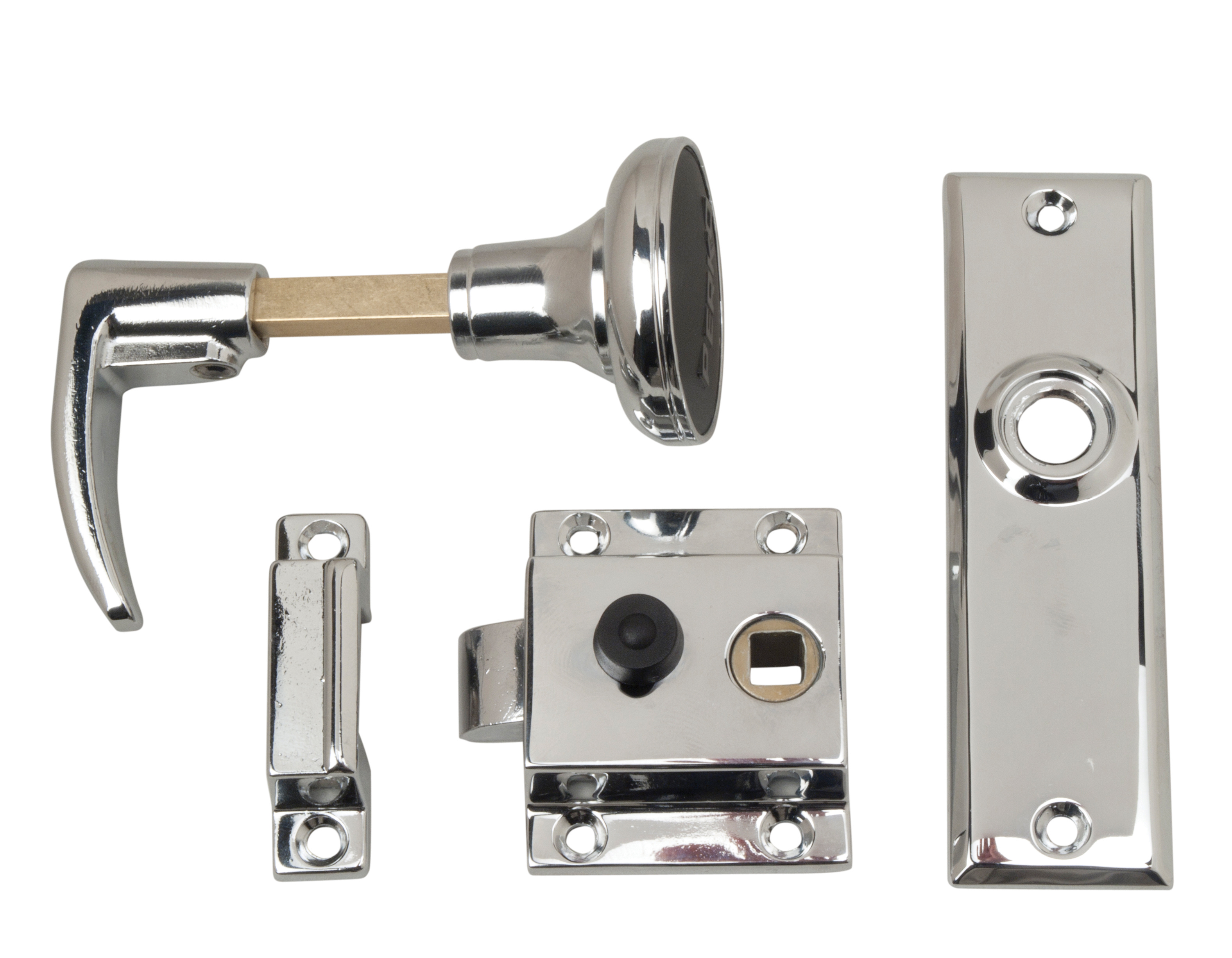 Perko Deurslot Klink/Knop Compleet Opb Reverse dagschoot - 00471028 1 - 00471028