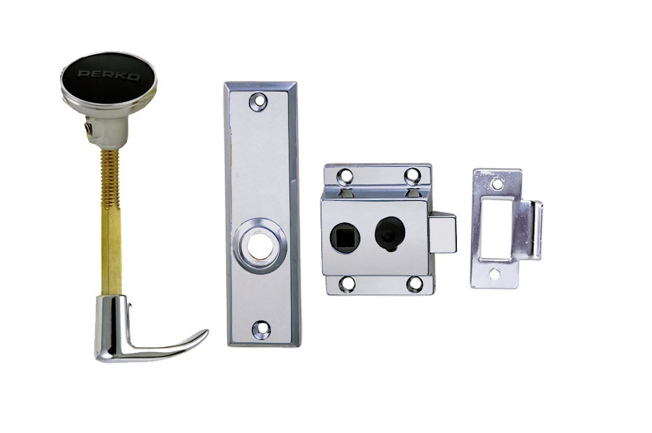 Perko Deurslot Klink/Knop Compleet Opb Regular dagschoot - 00471030 1 - 00471030