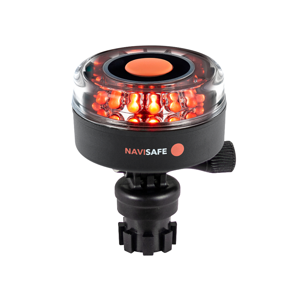 Navisafe Navilight 360&deg;, rood, 2NM met Navimount basis - 00500170 1 - 00500170