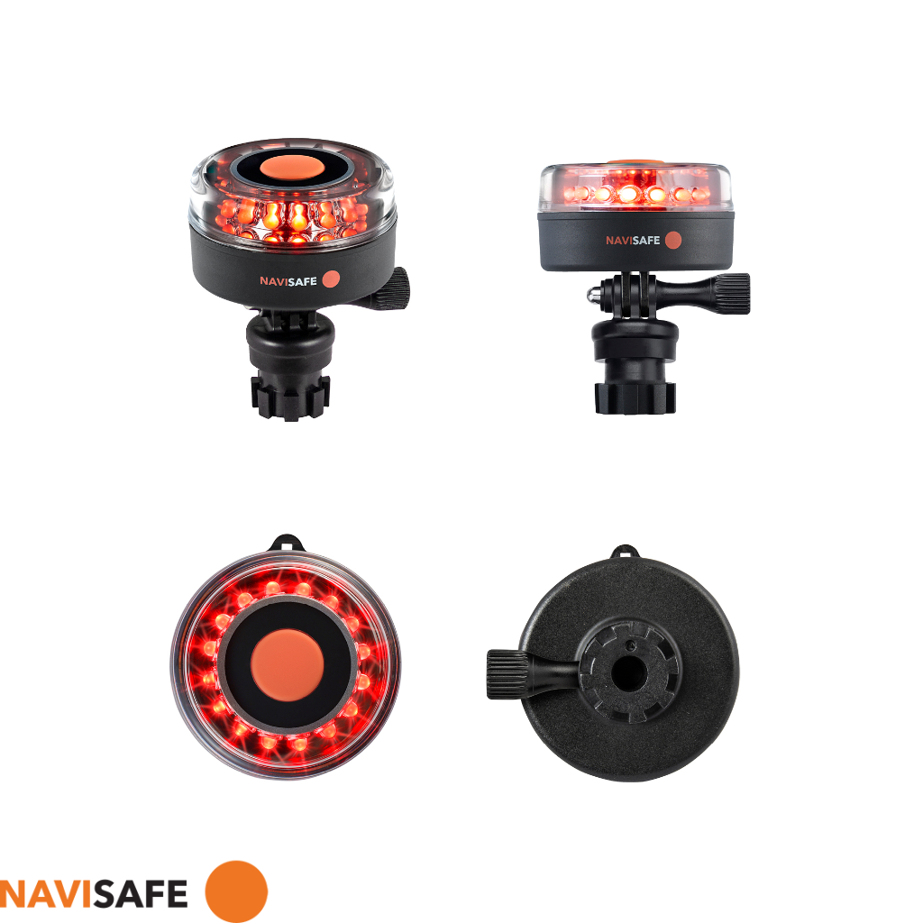 Navisafe Navilight 360&deg;, rood, 2NM met Navimount basis - 00500170 3 - 00500170