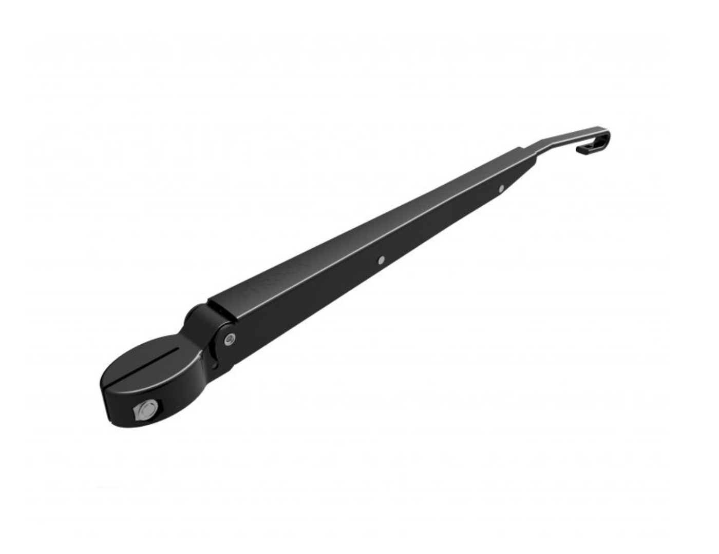 Roca Standaard wisserarm W10/12, Zwart/RVS 319-458mm - 00500970 1 - 00500970