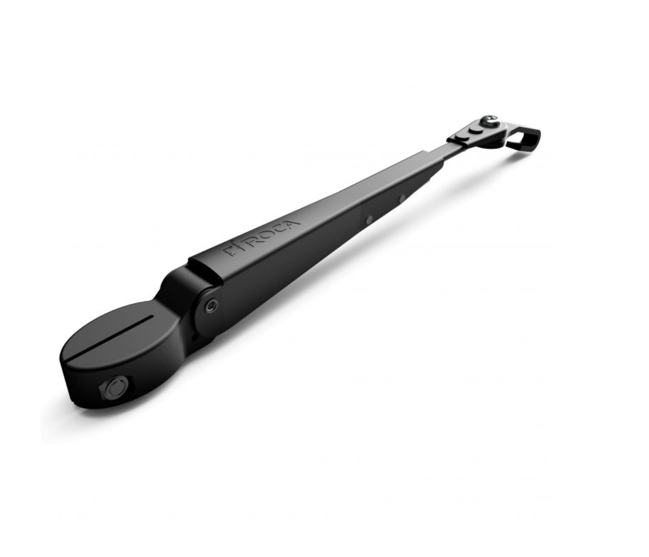 Roca Verstelbare tip wisserarm W10/12, Zwart/RVS 324-460mm - 00500972 1 - 00500972