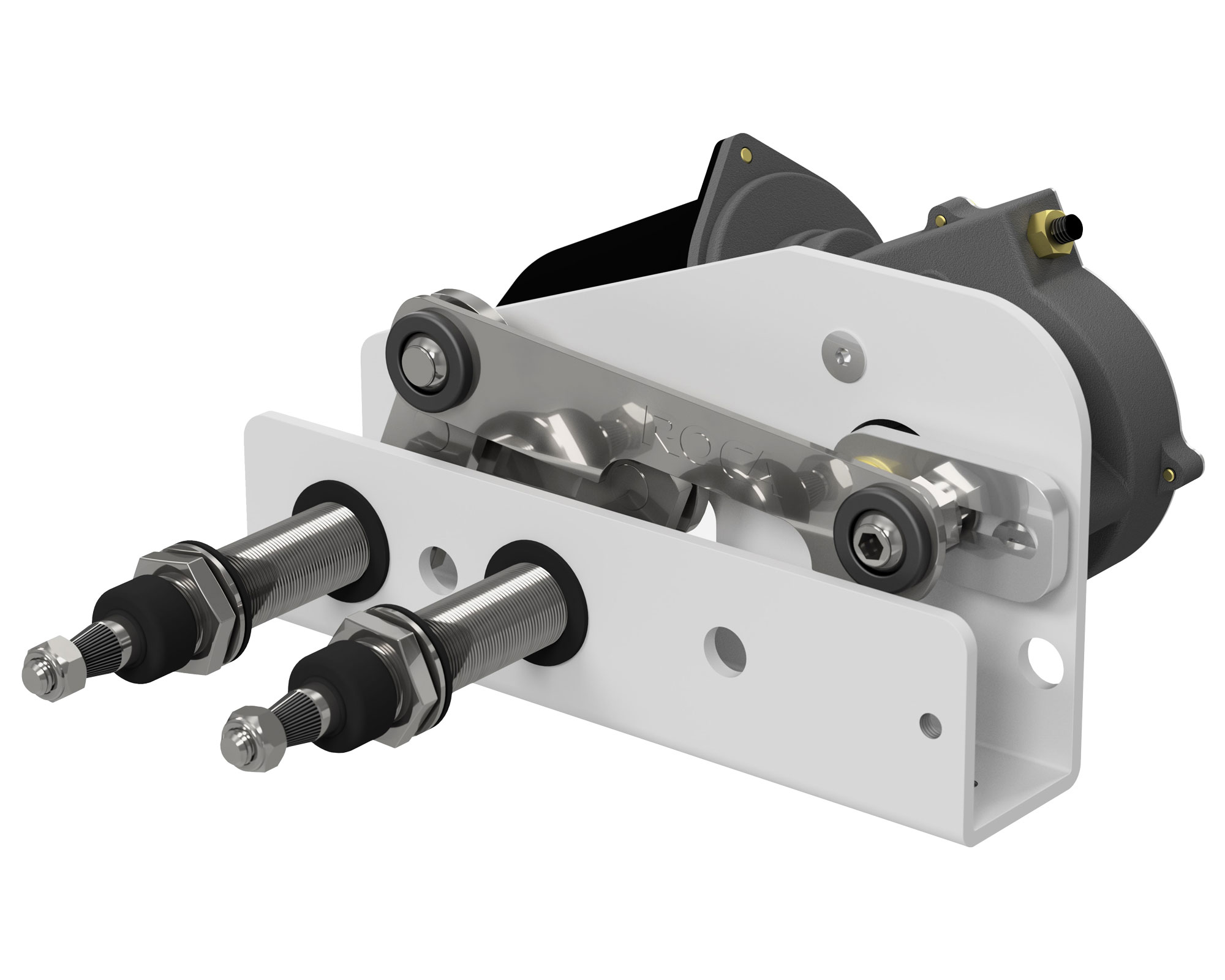 Ruitenwisser W38, 12V, 28mm wand, dubbele aandrijving - 00500980 1 - 00500980