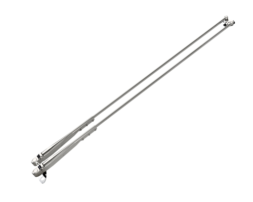 Roca Parallelarm W50, RVS electr.gepolijst, 920-1100mm - 00501021 01 small - 00501021