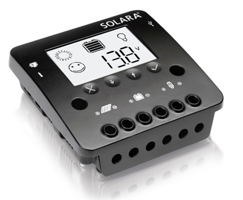 Solara laadregelaar, 12/24V, 20A, LCD display SR350LCD - 00505374 01 small - 00505374
