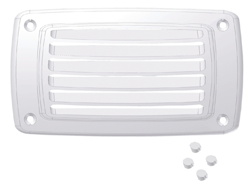 Topline Ventilatierooster 9,2x9,2cm Wit - verkoop per 5 stuks - 00556752 02 small - 00556752