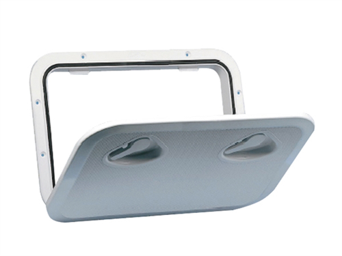 Top Line Inspectieluik 243x607mm, zonder slot, wit - 00558290 01 small - 00558290