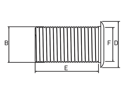 Nylon doorvoer 2", L = 118mm - 00559052 04 small - 00559052