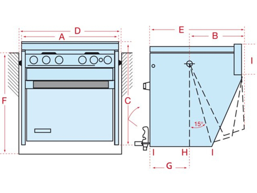Force 10/ENO RVS 4 Pits Oven USA Standaard - 00596108 02 small - 00596108