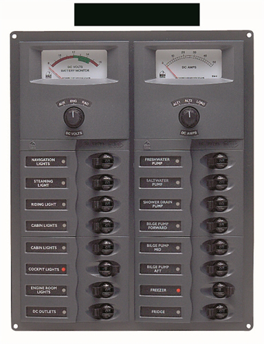 Bep Schakelpaneel, 16 Schakelaars/12v, Anlg V+A - 00598616 01 small - 00598616