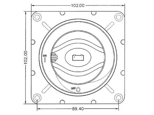 Bep Hoofdschakelaar On/Off 48V Max., 600A Continuous - 00598632 02 small - 00598632