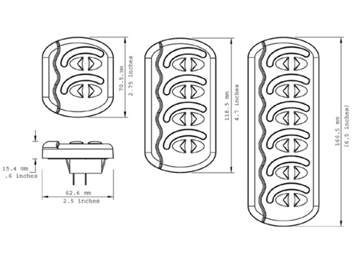 BEP Contour G2, 4 schakelaars+zekering - 00598691 02 small - 00598691