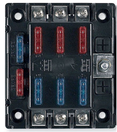 BEP 6-voudige, afgedekte zekeringhouder - 00598844 02 small - 00598844