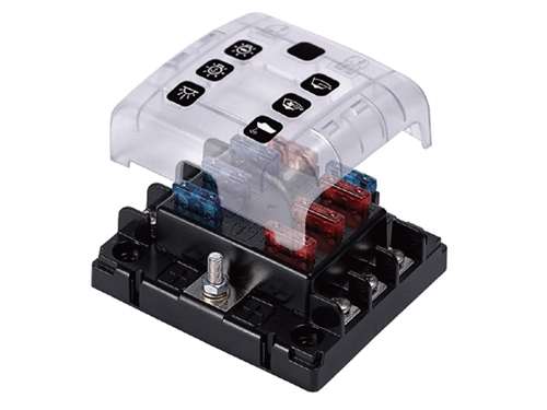 BEP 6-voudige, afgedekte zekeringhouder Quick Connect - 00599142 01 small - 00599142