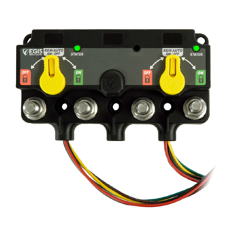 Egis Mobile XD Flex 2 Triple - (2 Pole Relay), w/Knobs - Flying Wires, Retail Pack - 00599512 - 00599512