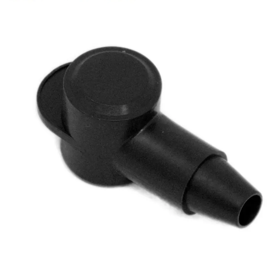 Egis Mobile CableCap Stud Insulator, 4-8 AWG, Black, Two Pack, Retail Pack - 00599568 1 - 00599568