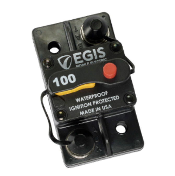 Egis Mobile Circuit Breaker, 85 Series, Surface Mount, 100 Amp, Retail Pack - 00599594 2 - 00599595
