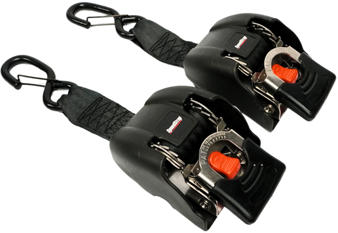 Speedstrap 2"x43" Tie-down automatisch oprolbare spanbanden, rvs ratel, 2 st. - 00631000 01 - 00631000