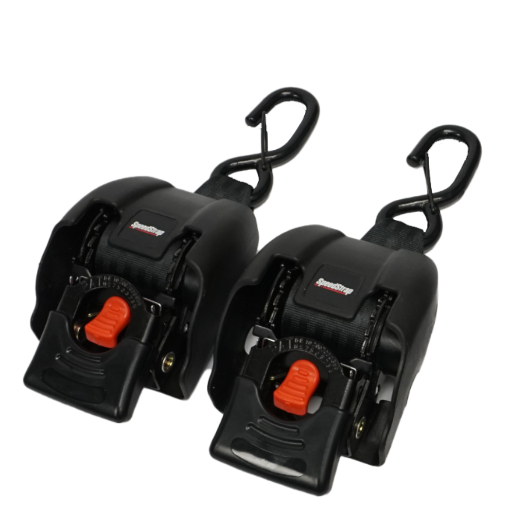 Speedstrap 2"x43" Tie-down automatisch oprolbare spanbanden, stalen ratel, 2 st. - 00631001 1 - 00631001
