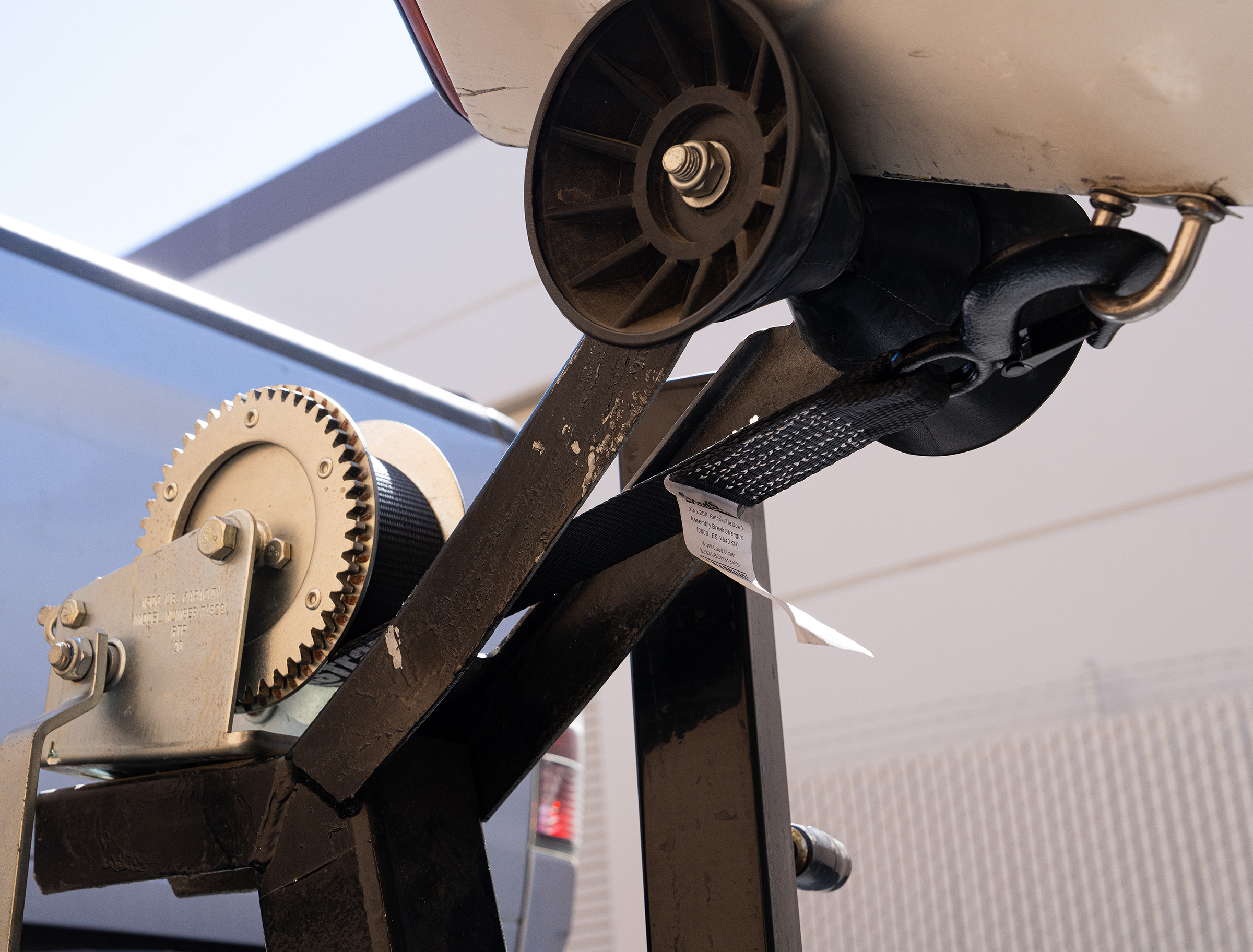 Speedstrap Winch strap, 6 meter trailerband met haak - 00631005 4 - 00631005