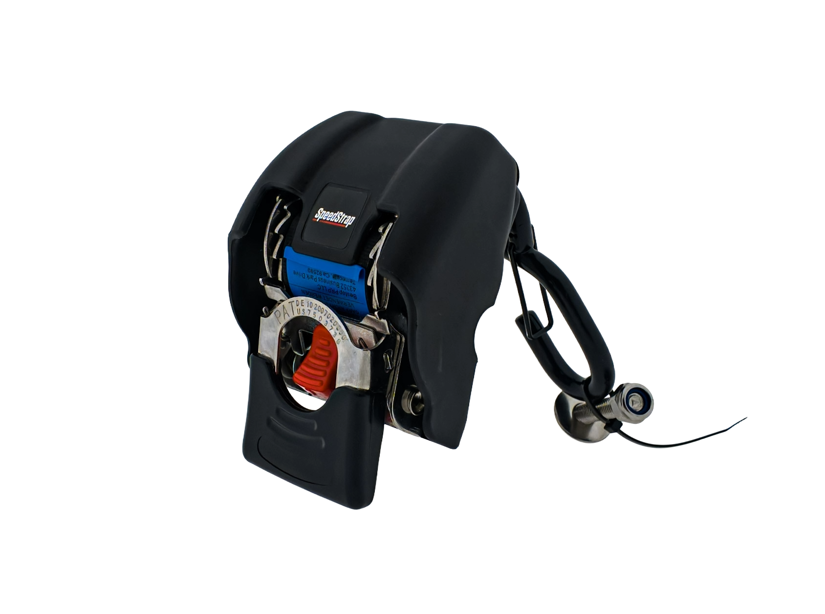 Speedstrap 2"x43" Tie-down automatisch oprolbare spanband, rvs ratel, OEM enkel - 00631007 6 - 00631007
