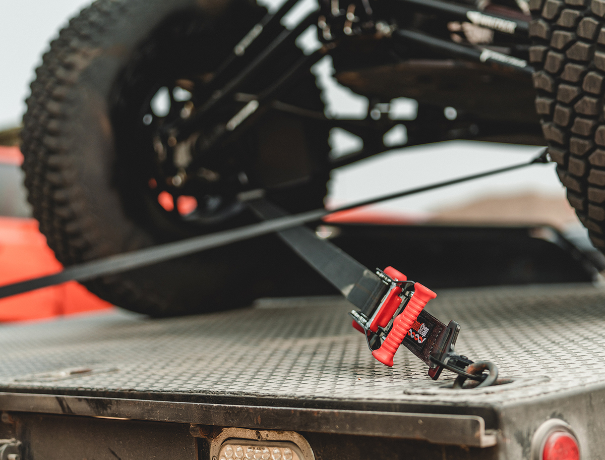 Speedstrap 38 mm Ratchet Tie-down, haak en lus, 300 cm, zwart, 2 st. - 00631016 4 - 00631016