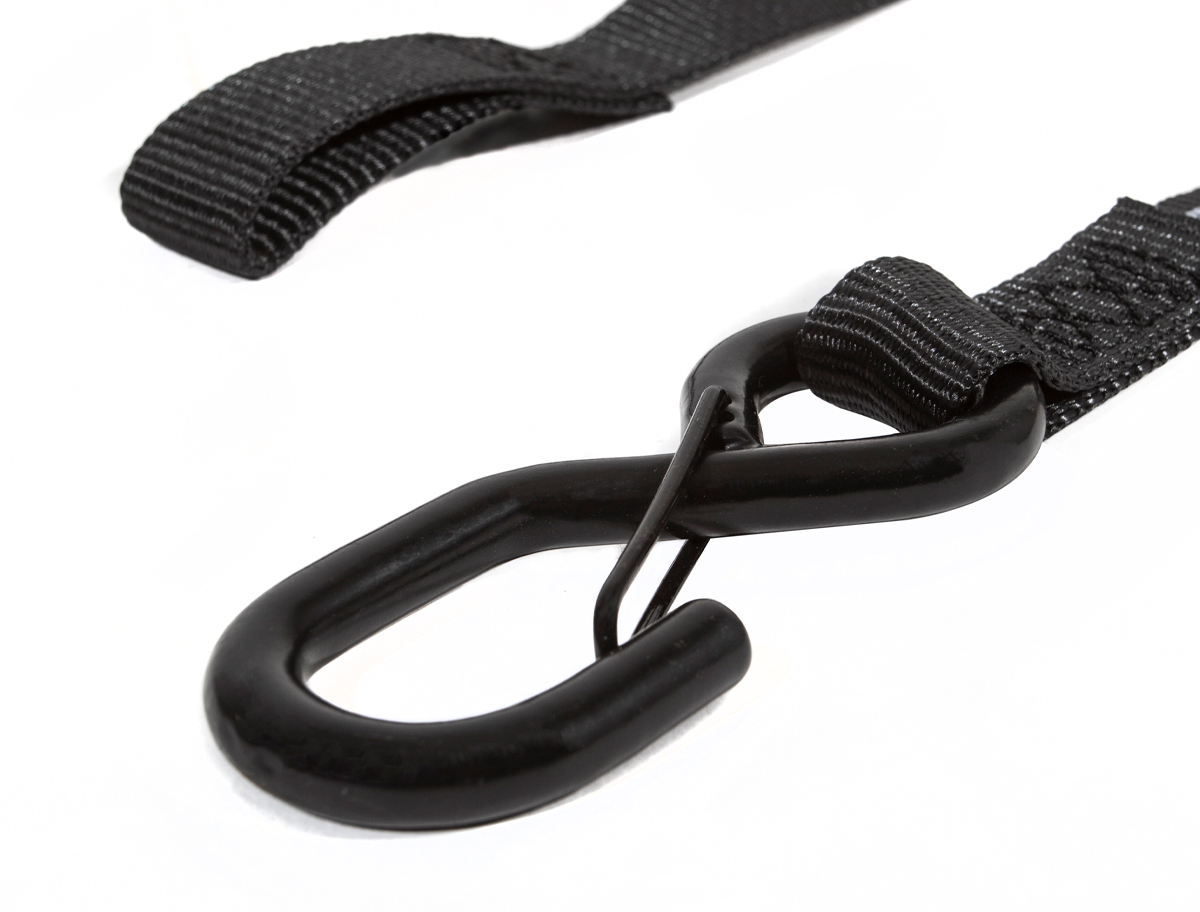Speedstrap 25 mm Heavy Duty KIT, Ratchet Tie-down, s-haken en lus, 450 cm, zwart - 00631024 4 - 00631024