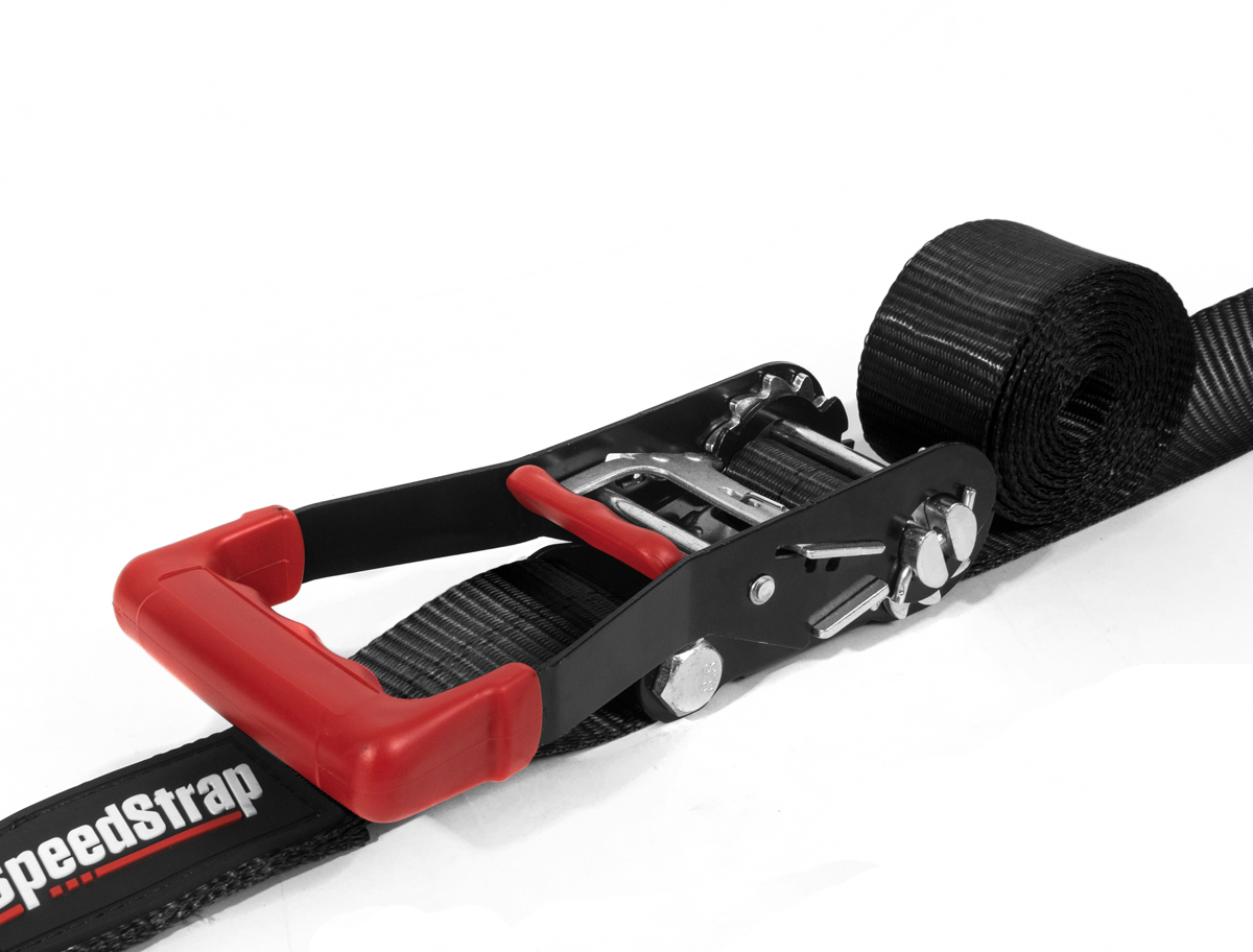 Speedstrap 50 mm Heavy Duty Kit, Ratchet Tie-down, haak en lus, 300 cm, zwart - 00631028 2 - 00631028