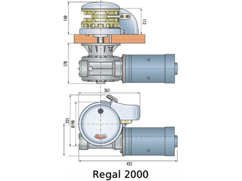 Quick Regal 2000W/24V/12mm, ketting SB - 00632019 02 small - 00632019