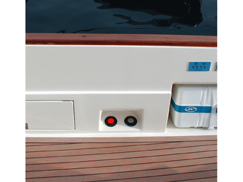 Quick Voetschakelaar "Neer" Wit / Grijze knop - 00632145 02 small - 00632145